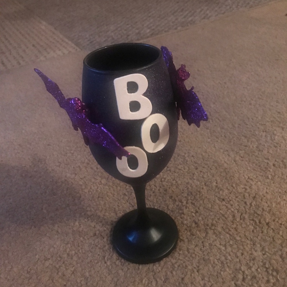Halloween 🎃 wine glass🎃